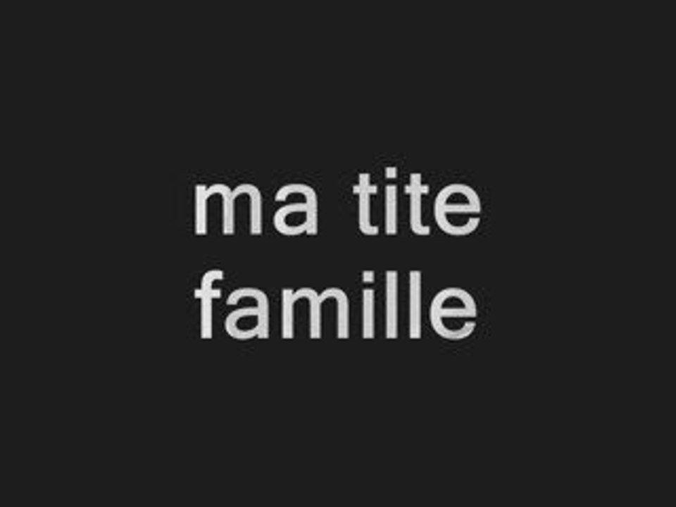 Ma ^petite vie