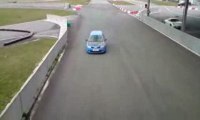 Essai de la Mégane R26R  au circuit GEOPARC