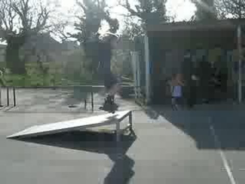 saut puis passage tranquille des marches