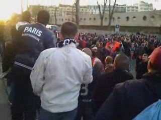 PSG - Om  15.03.2009 ( Arrivée Des Marseillais )