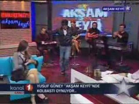 Yusuf Güney - Kolbastı Show (Aksam Keyfi 12.03.09 )