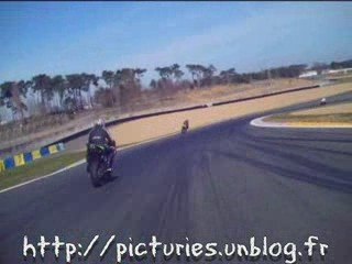 Tour sdk CB500 circuit Bugatti 16 mars 2009