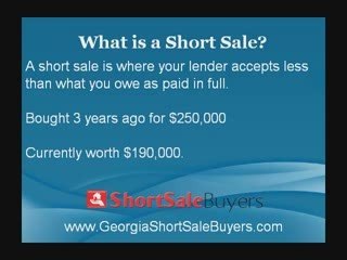 Don't Walk Away! Short Sale Your GA Property