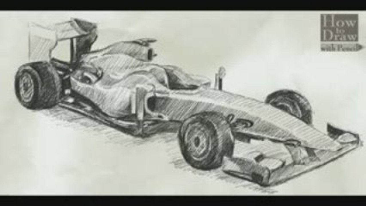 How To Draw Car Formula 1 Ferrari F60