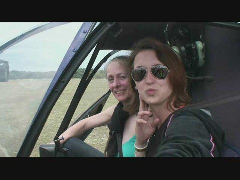 Départ championnat de France d'hélicoptère 2008 à Pézenas