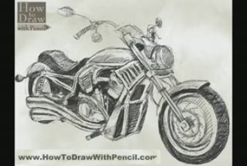 How To Draw Bike (Harley-Davidson) V-ROD