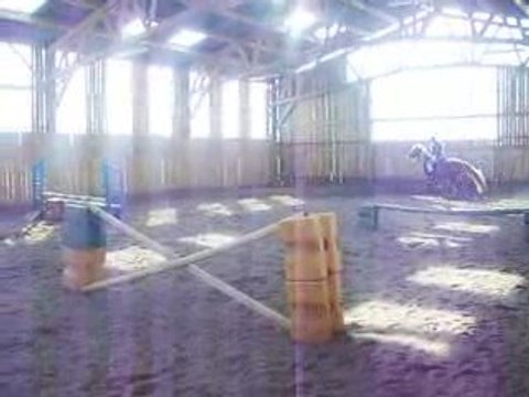 Tonka échauffement à l'obstacle 1