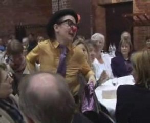 Les clowns dans des colloques