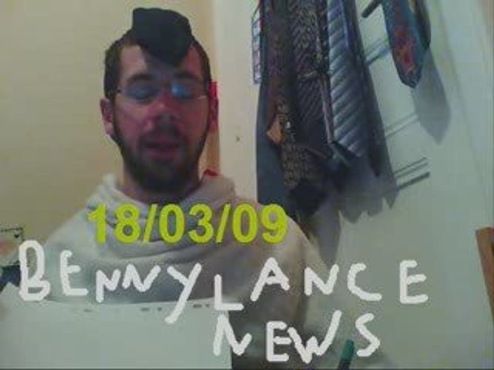 Bennylance news 18/03/09 -Dessinateur en herbe
