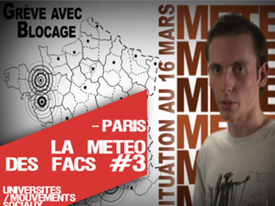 La meteo des facs # 3