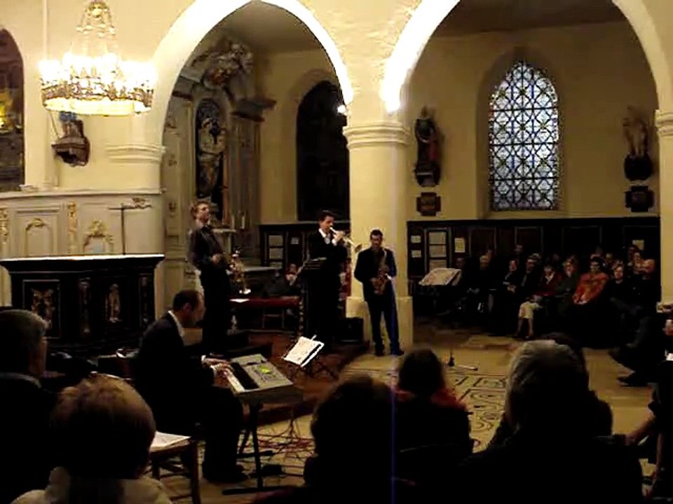 Grandvilliers: gospel dans l'église