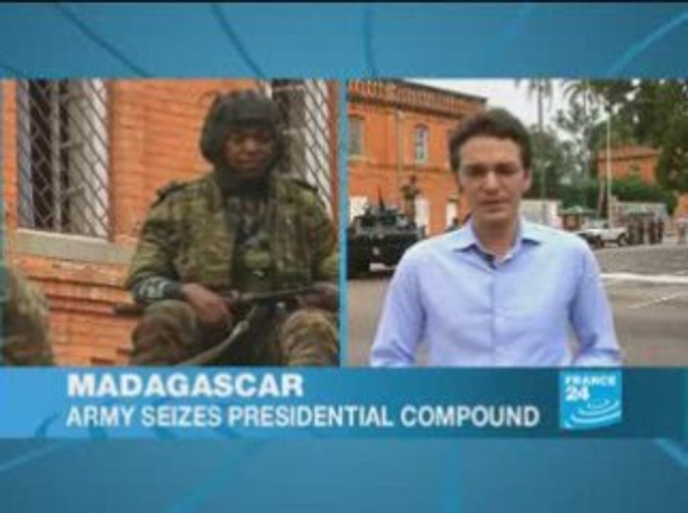 Madagascar: army seizes presidential compound