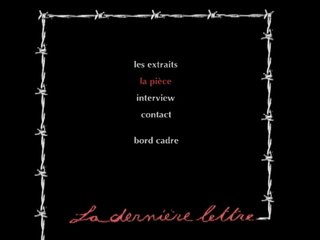 Extraits "la dernière lettre"