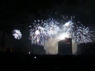 Feu d'artifice Lille 3000 14/03/2009