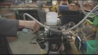 Motor running on HHO - Un moteur qui fonctionne à l'eau