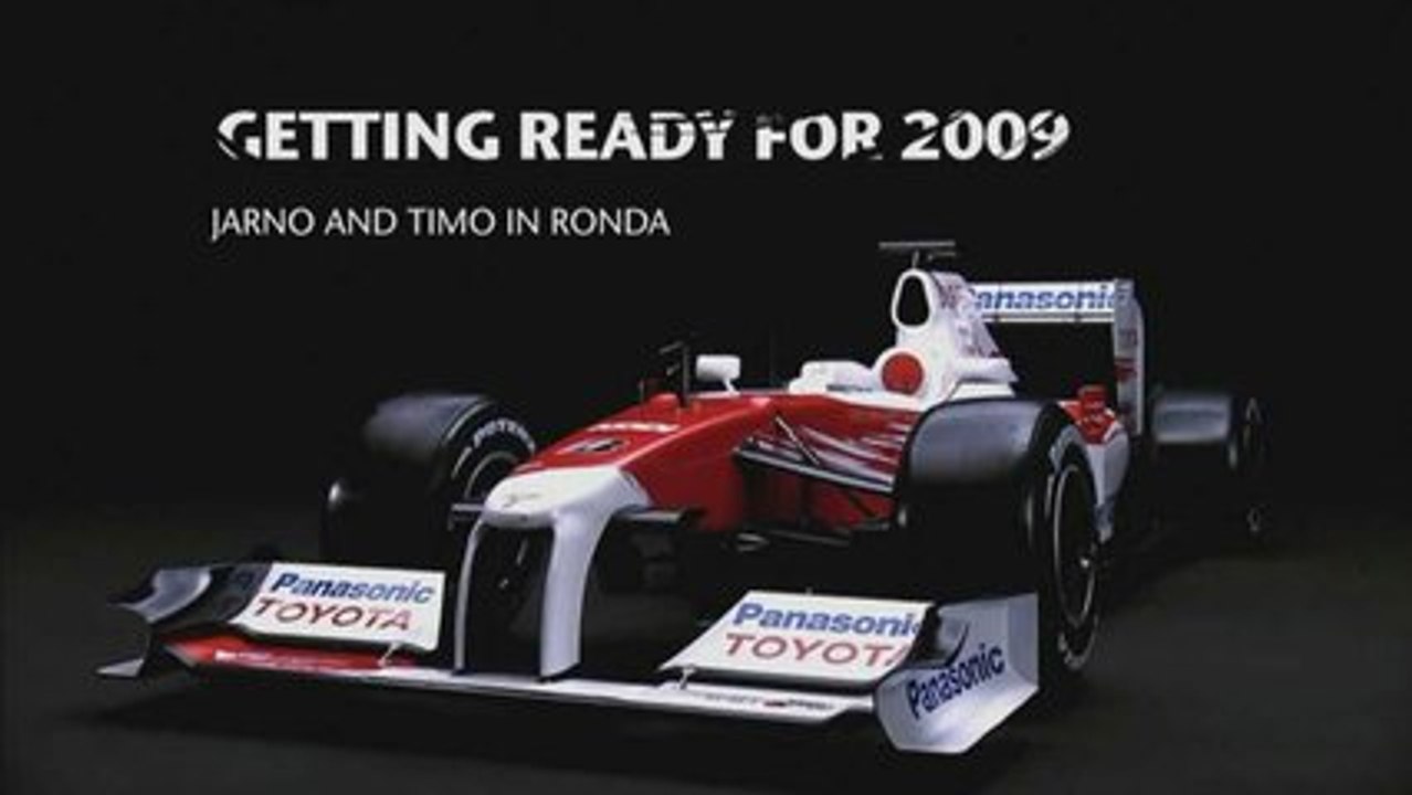 Panasonic Toyota Racing: Glock & Trulli getting ready for 09