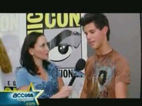 Taylor Lautner on Jacob Black in Twilight