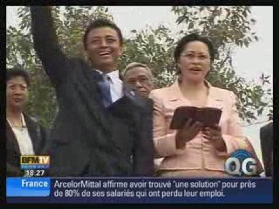 DEMISSION DE MARC RAVALOMANANA