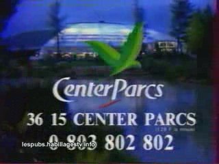 Publicité CenterParcs