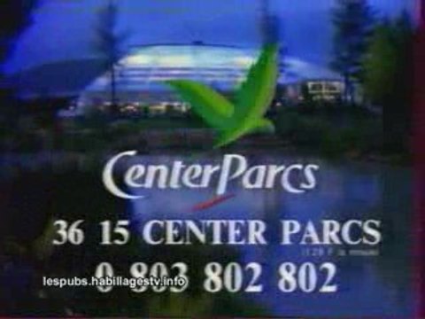 Publicité CenterParcs