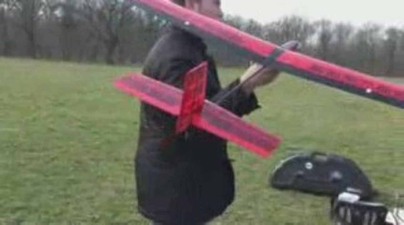 Vol du mini v2  (éssais après modif du v1) 2009-03-14