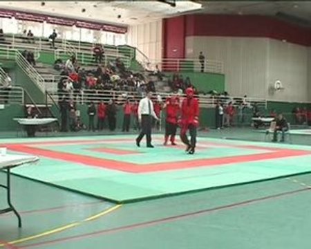 Quart de finale Championnat Sanshou 2009