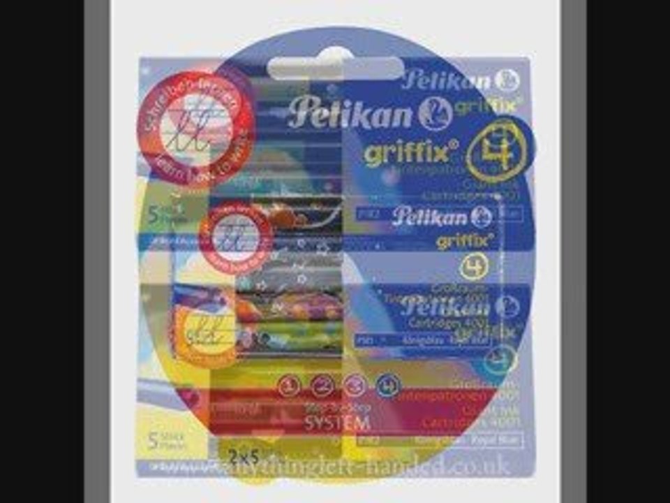 Griffix fountain pen for developing writing skills