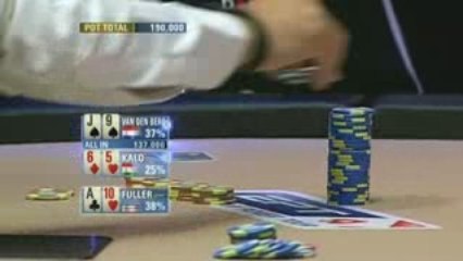 Poker EPT 4 Baden Thierry van den Burg Vs Tom Fuller 2
