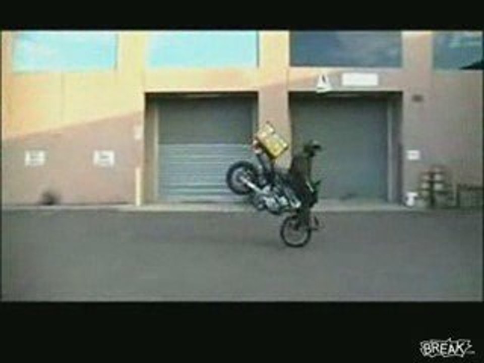 Régis en scooter