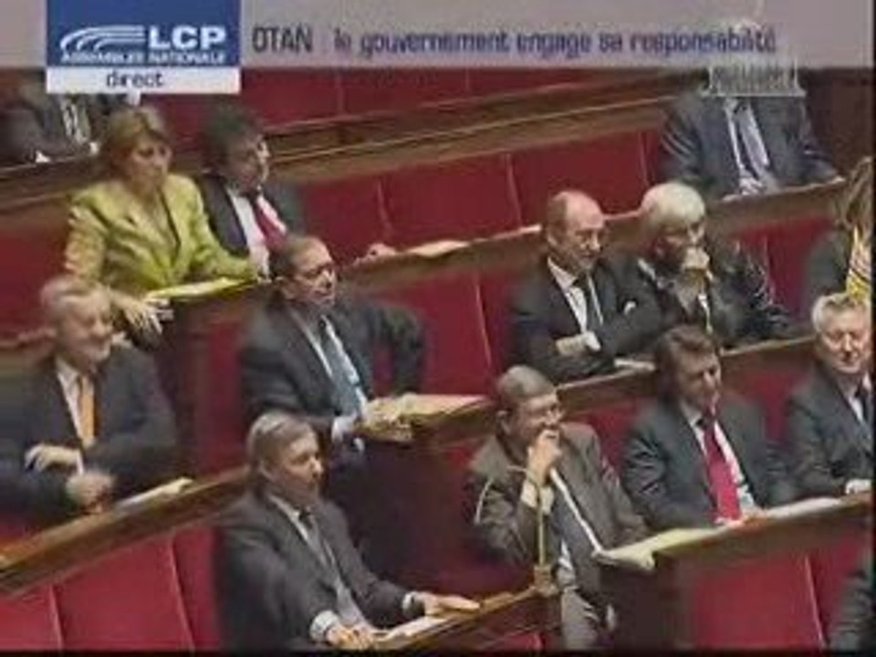 Partie 2sur2 Laurent Fabius sur l'OTAN à l'A.N. le 17mars09
