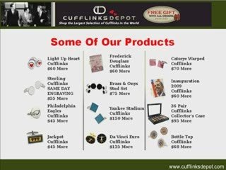 Cufflinks Depot - Unique, Last Minute, Cool Gifts for Men