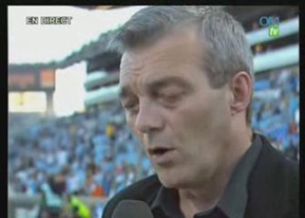 hommage de l'OM a sont plus grand supporter