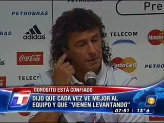 Conferencia de Prensa de Gorosito - River vs. Nacional