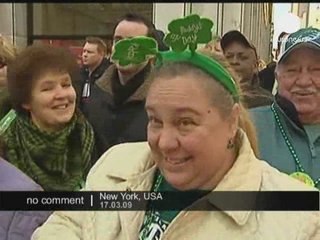 Parade de la Saint Patrick à New York