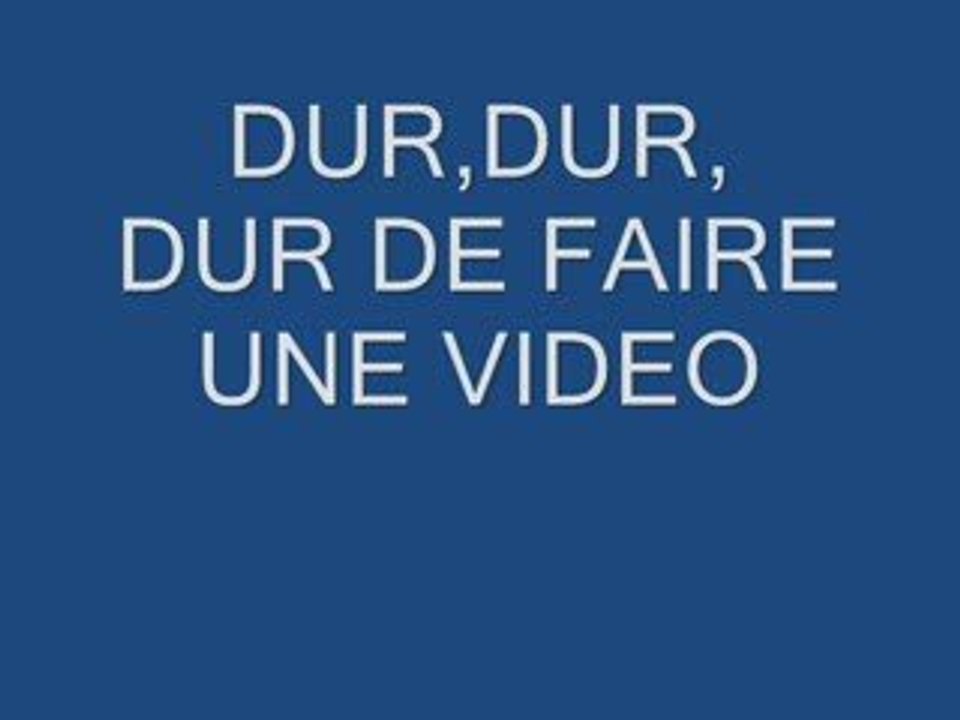 OGGY ET LES CAFARDS DUR,DUR,dur de faire une video