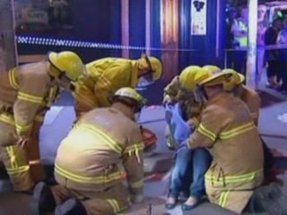 Irish woman stuck in drain on St Patrick's