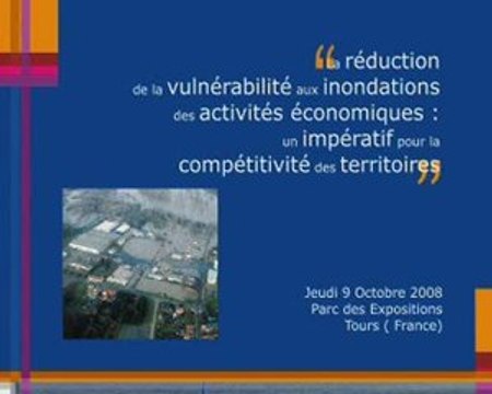 Conférence réduction vulnérabilité inondations...