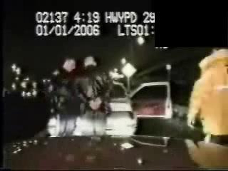 Accident lors d'une arrestation!!