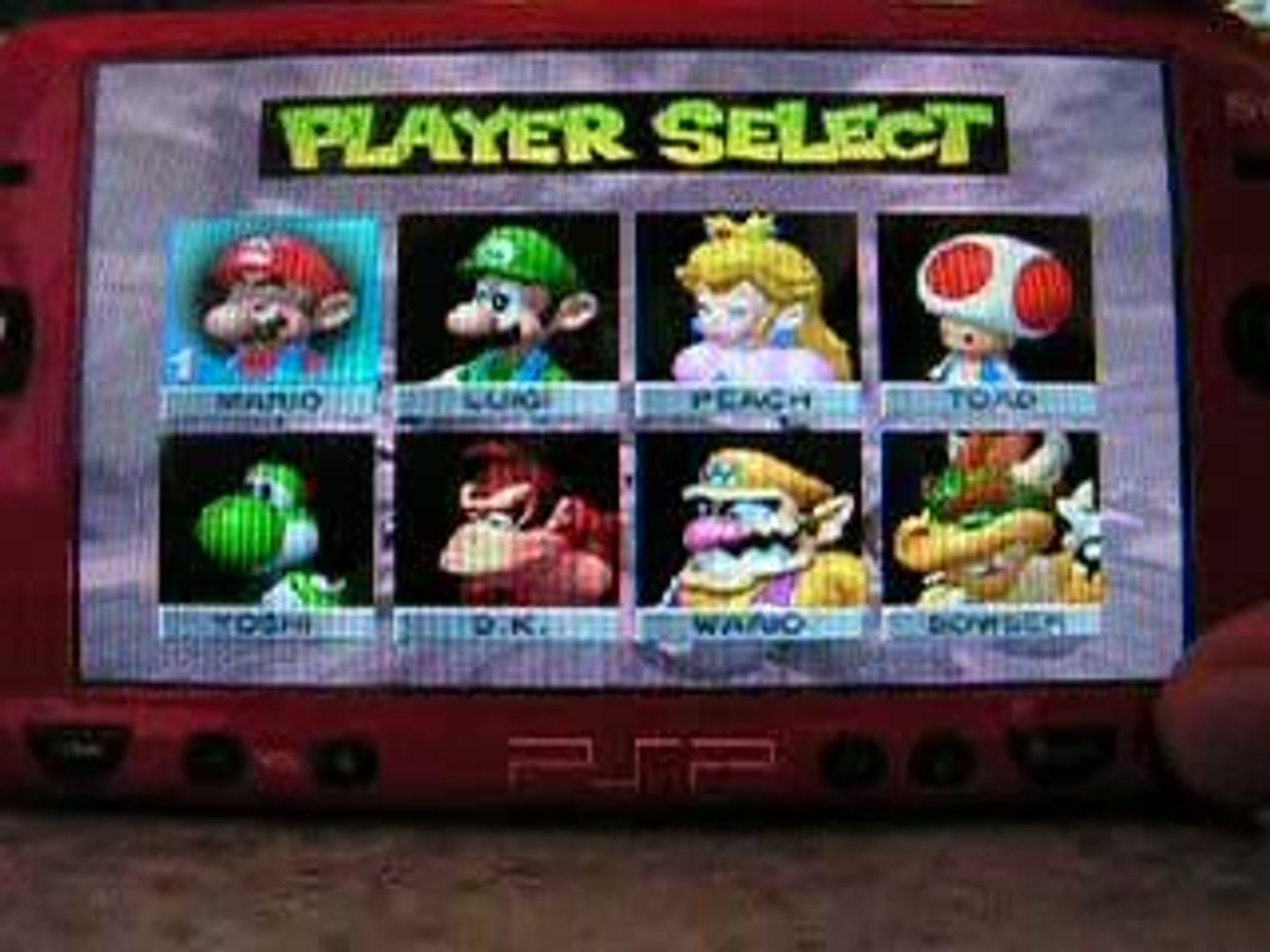 Mario Kart 64 sur PSP - Vidéo Dailymotion