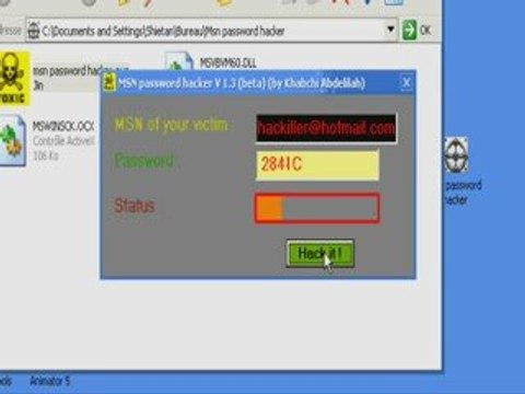 Msn Password Hacker v1.3