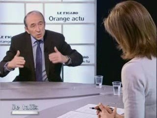 Gérard Collomb au Talk orange Le Figaro