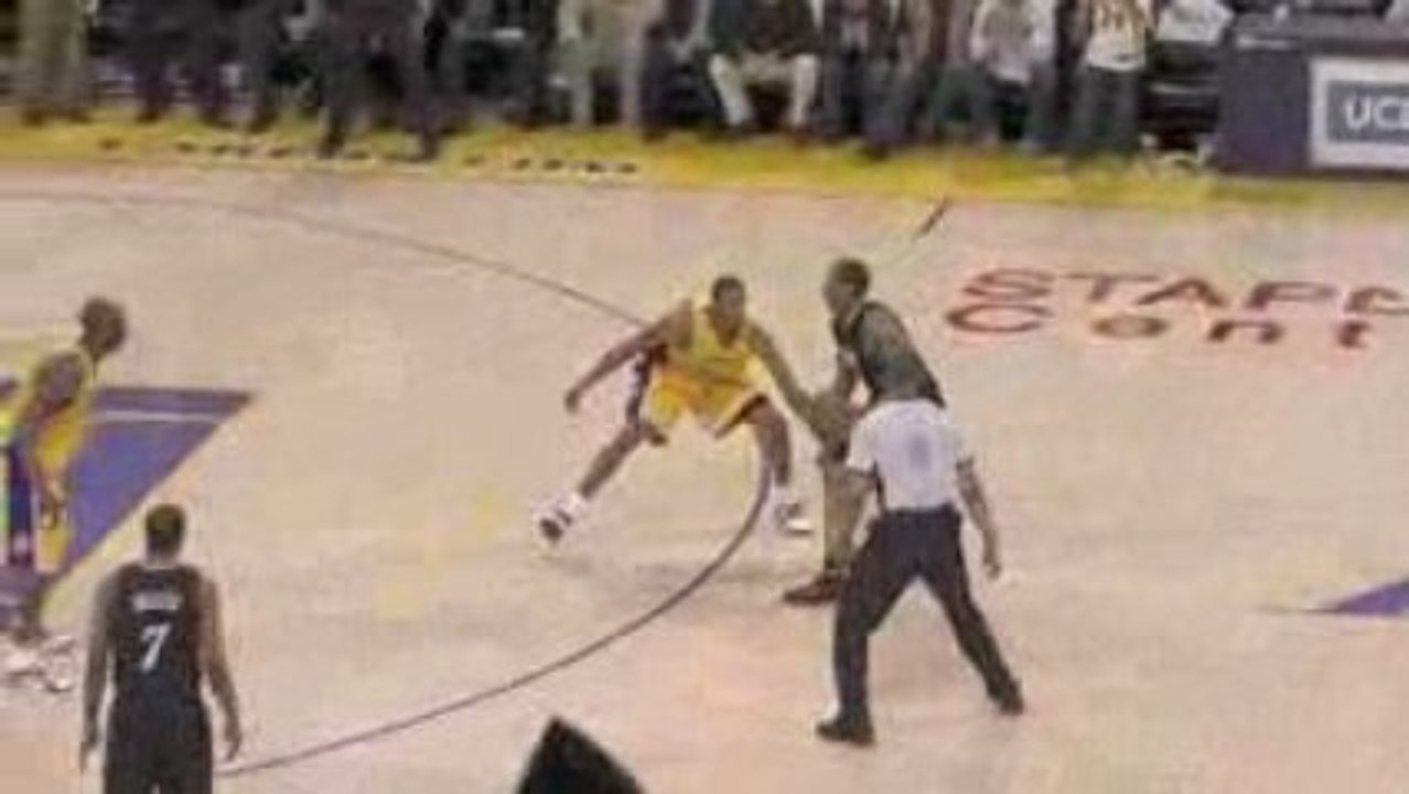 NBA Andre Iguodala hits a buzzer-beating three pointer to wi