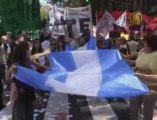 Teachers Protest, Buenos Aires, Argentina