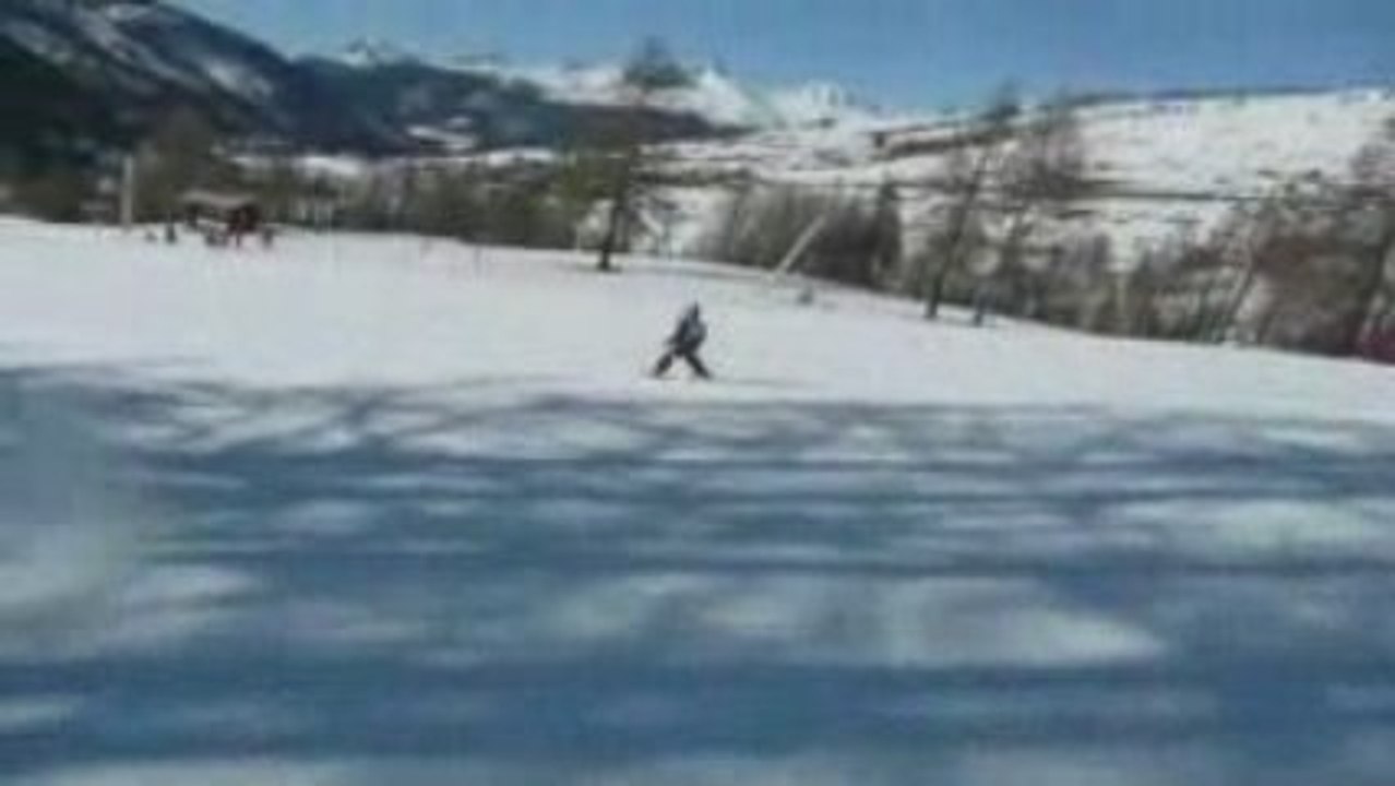 Lucie, troisième jour de ski