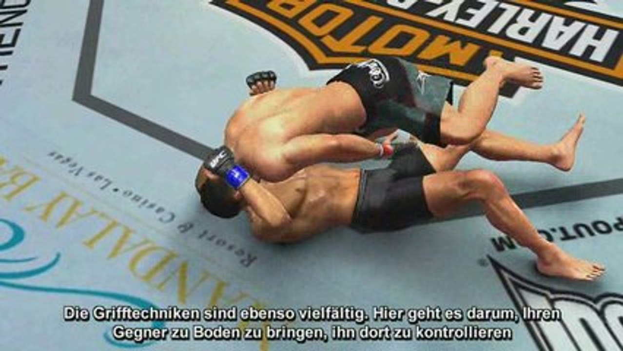 Ufc 2009 undisputed (dev. diary: kampftechniken)