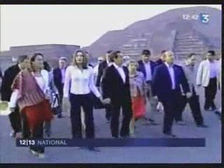 sarkozy mexique Vacances  Carla et Sarko au Mexique
