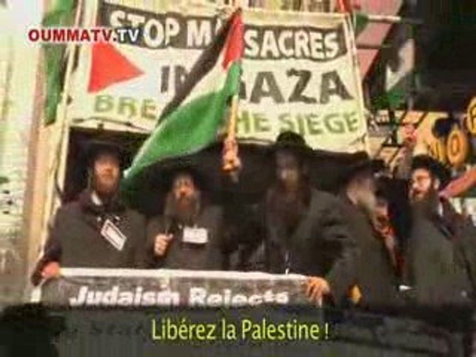 Manifestation en soutien a gaza a new york