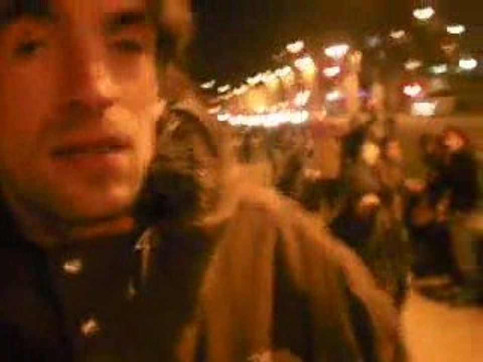 campement avignon mars 2009 - 1ère nuit