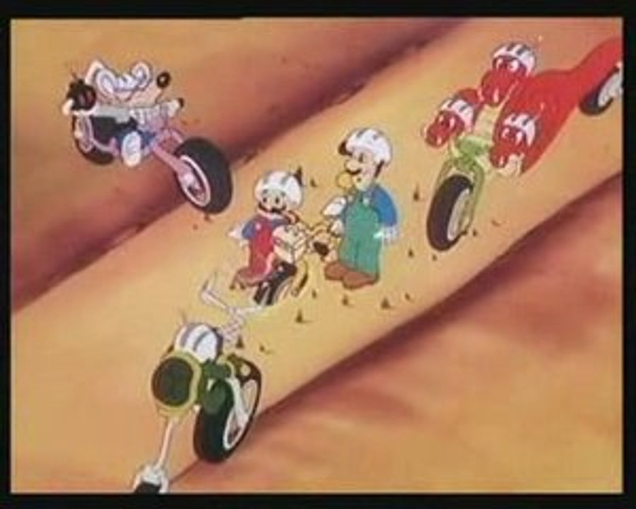 Super Mario Bros Super Show: La course des BMX