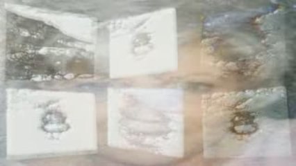 L'eau qui coule avec un regard plus claire